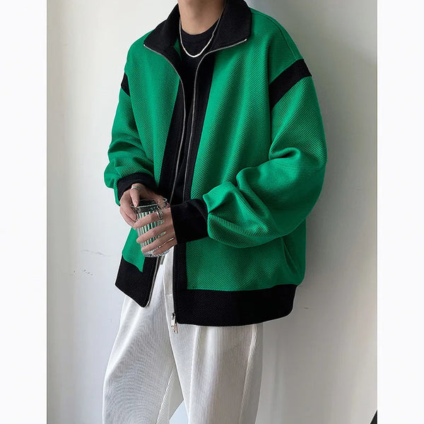 graphic winter jacket, 2025 streetwear trend, cool weather