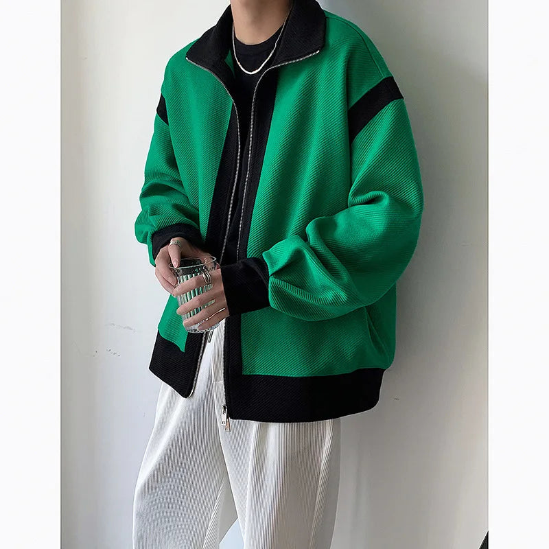 graphic winter jacket, 2025 streetwear trend, cool weather