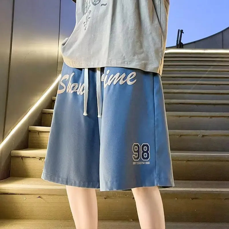 fashion basketball men shorts sports running gym pants summer casual man pants korean fashion mens clothing daily sweatpants unique joggers style 4295