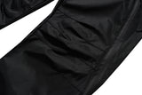 streetwear ribbons functional curve zipper baggy cargo pants for men vibe style straight baggy casual trousers oversized unique cargo style 800