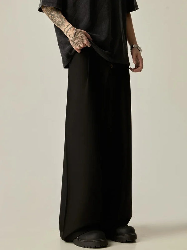 houzhou vintage baggy woman suit pants y2k harajuku japanese style classic korean fashion office ladies casual oversize trousers urban fashion pants