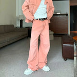 outdoor high street denim mens sets spring single breasted trendy harajuku jackets cowboy two piece hip hop couple suits new unique jeans style 4851