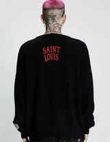 minimalist street knit, unisex streetwear, cozy fashion fit, stylish street outfit, modern aesthetic appeal