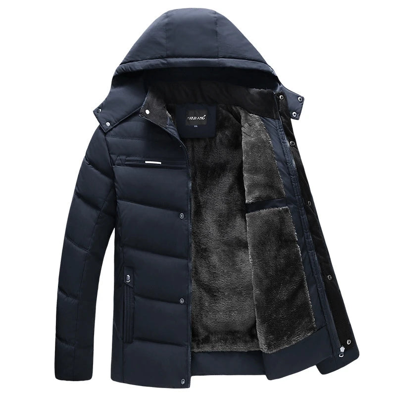 oversized fit featuring rainbowtouches parka men coats winter jacket thicken hooded waterproof outwear warm coat fathers clothing casual mens overcoat design – premium quality jacket for men