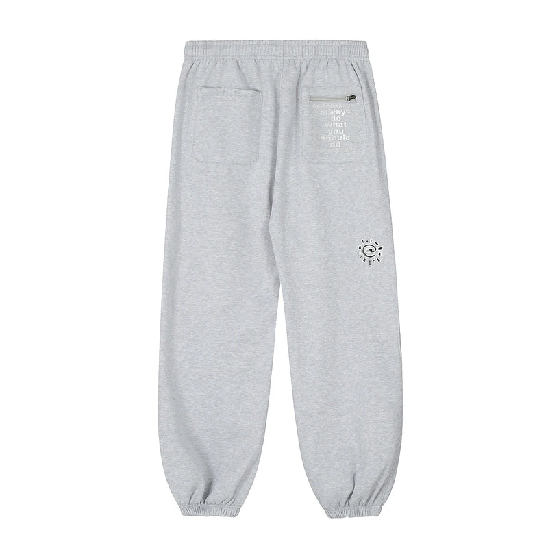 high street letter print fleece joggers sweatpants for men and women solid baggy casual trousers oversized loose sport pants unique joggers style 4527