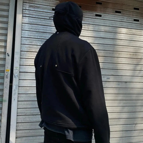 trapwear vintage anime featuring greg 2024ss trendy brand high quality double sided wearable thickened raglan coat