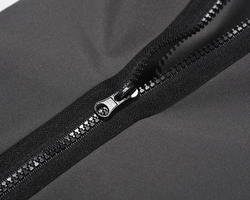 retro hip hop drawstring back zipper breathable casual trousers mens straight solid color vibe style oversized track pants unique default style 434