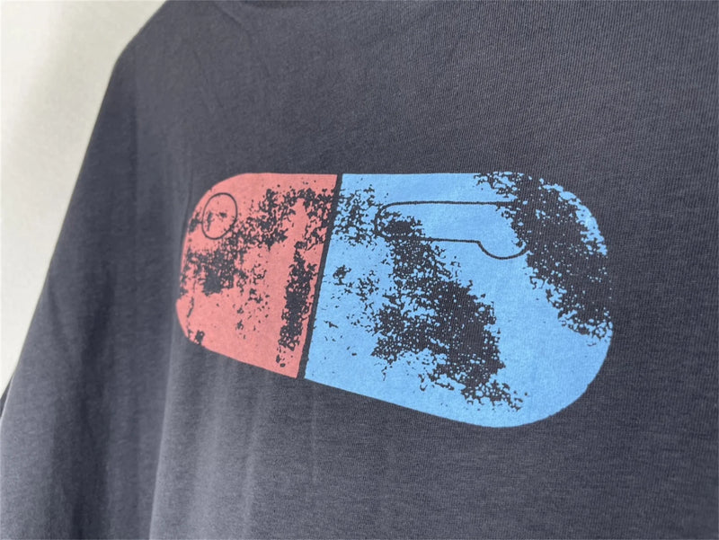 trapwear streetwear top featuring new vintage summer anime motorcycle printing retro high street cotton t shirt tops