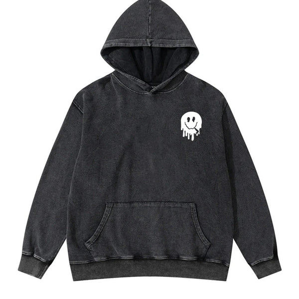 rainbowtouches cotton hoodies men high street graphic skull print anime hoodie oversized hip hop trend coat unisex essentials oversized graphic print design, Y2K vintage urban hoodie, urban wear with bold artwork
