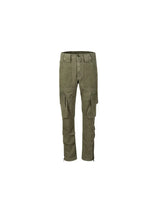 high street multi pockets tooling pants men army green cargo pants hip hop mopping trousers with band unique cargo style 192