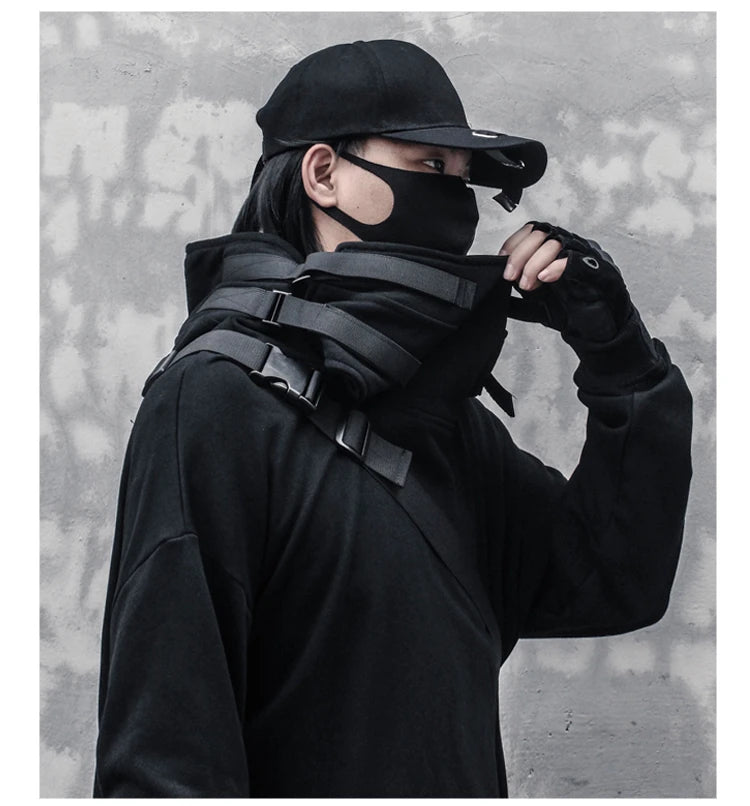 gothic barcode glitch featuring hip hop hoodies pullover hooded sweatshirts harajuku gothic streetwear skateboard new casual long sleeve loose tops men hoodies