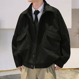 leather varsity coat, fall fit essential - aesthetic hip hop inspired casual wear