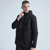 Parka windbreaker nan hooded vintage graffiti