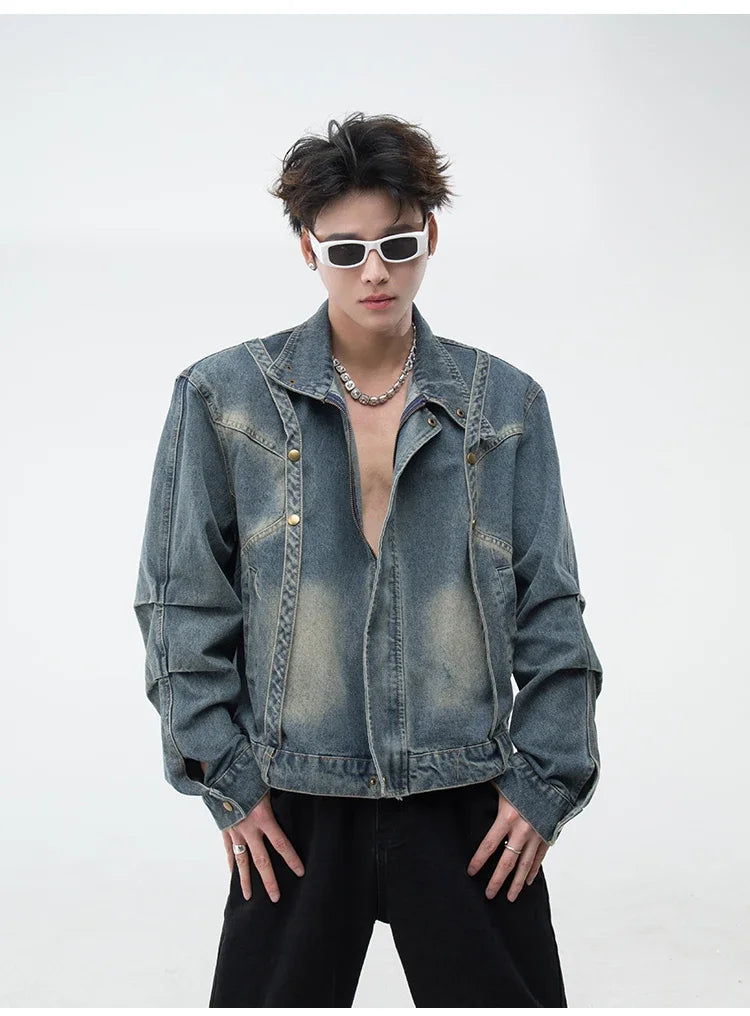 checkered streetwear jacket, daily essential, for men, fall streetwear outfit, oversized style, layered fashion, modern aesthetic