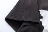 Gothic Oversized shirt – Vintage 90S Old School Style Sunfade Rose Cracking Washed Ol
