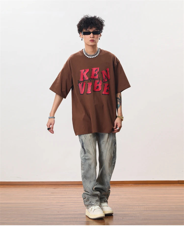 hip hip streetwear denim straight pants mens harajuku retro washed cotton casual zipper joggers jeans trousers pants jean men unique joggers style 2105
