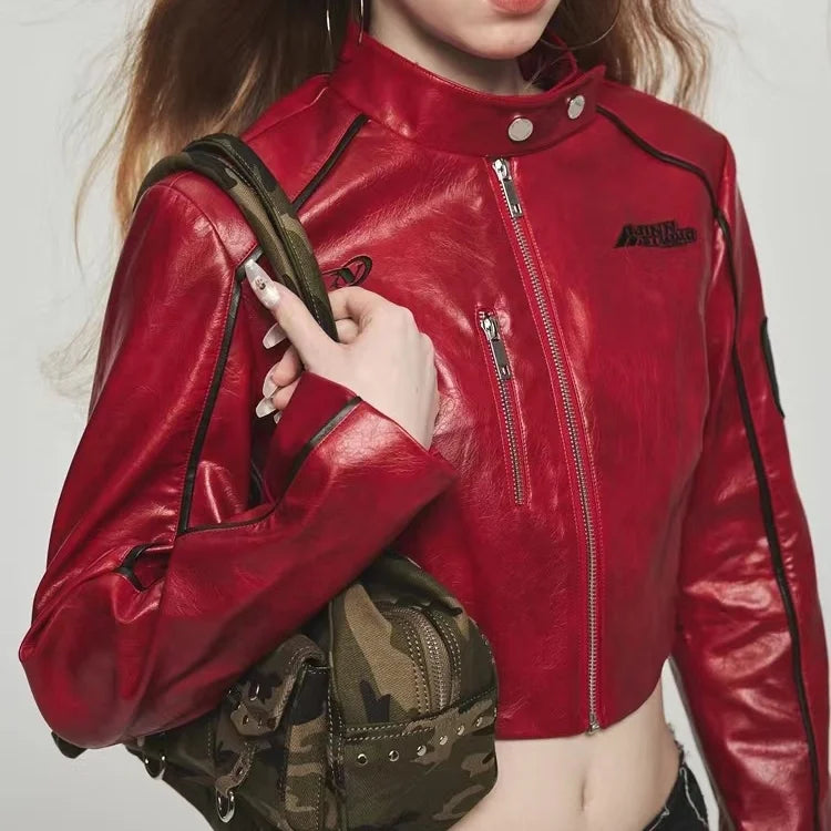 Puffer vintage hooded zip-up bomber quilted