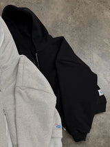 Streetwear Casual New White Zip Up Hoodie Fashion Sports Mens Womens L