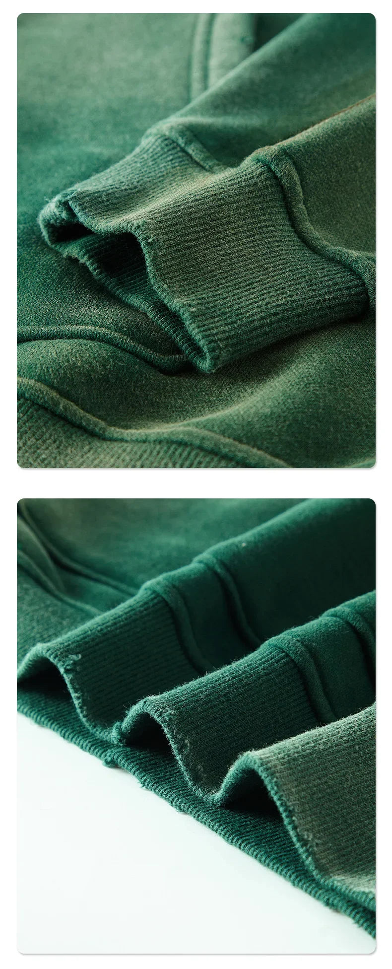 European And American High Street Solid Color Blank Plus Velvet Thicke