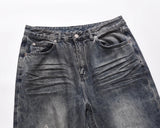 frayed hole distreesed big hole baggy jeans for men and women pantalones hombre streetwear y2k casual denim trousers oversized unique jeans style 5904