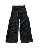 2024 new gothic retro jeans for men wide leg straight black y2k baggy jeans harajuku hip hop high waist denim pants streetwear urban skinny jeans
