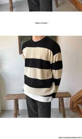oversized flame knit top, unisex streetwear inspired by 2025 fashion trends, mens fashion layer for modern streetwear collect