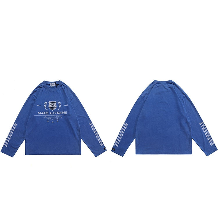 "Metal Chest" Unisex Men Women Streetwear Graphic Sweatshirt Daulet Apparel