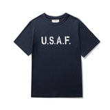 Y2k Oversized shirt – Amekaji Vintage Printed T Shirt Men 2023 Spring Summer New M