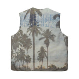 hip hop loose jacket vest unisex casual cotton padded vests mens harajuku streetwear printed sleveless warm reversible coat n - variant style 9ca695 for streetwear fashion