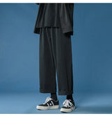 cotton casual pants men fashion oversized wide leg pants men streetwear hip hop loose straight pants mens vintage trousers m 3xl unique default style 3791