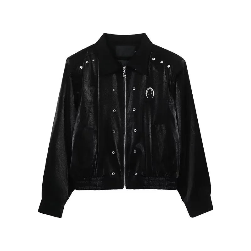 techwear zip bomber, urban street style, mens fashion