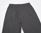 retro hip hop drawstring back zipper breathable casual trousers mens straight solid color vibe style oversized track pants unique default style 438