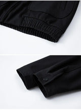 zip-up streetwear jacket, fall/winter fashion, men's streetwear fashion, trendy oversized fit, urban techwear design, modern 