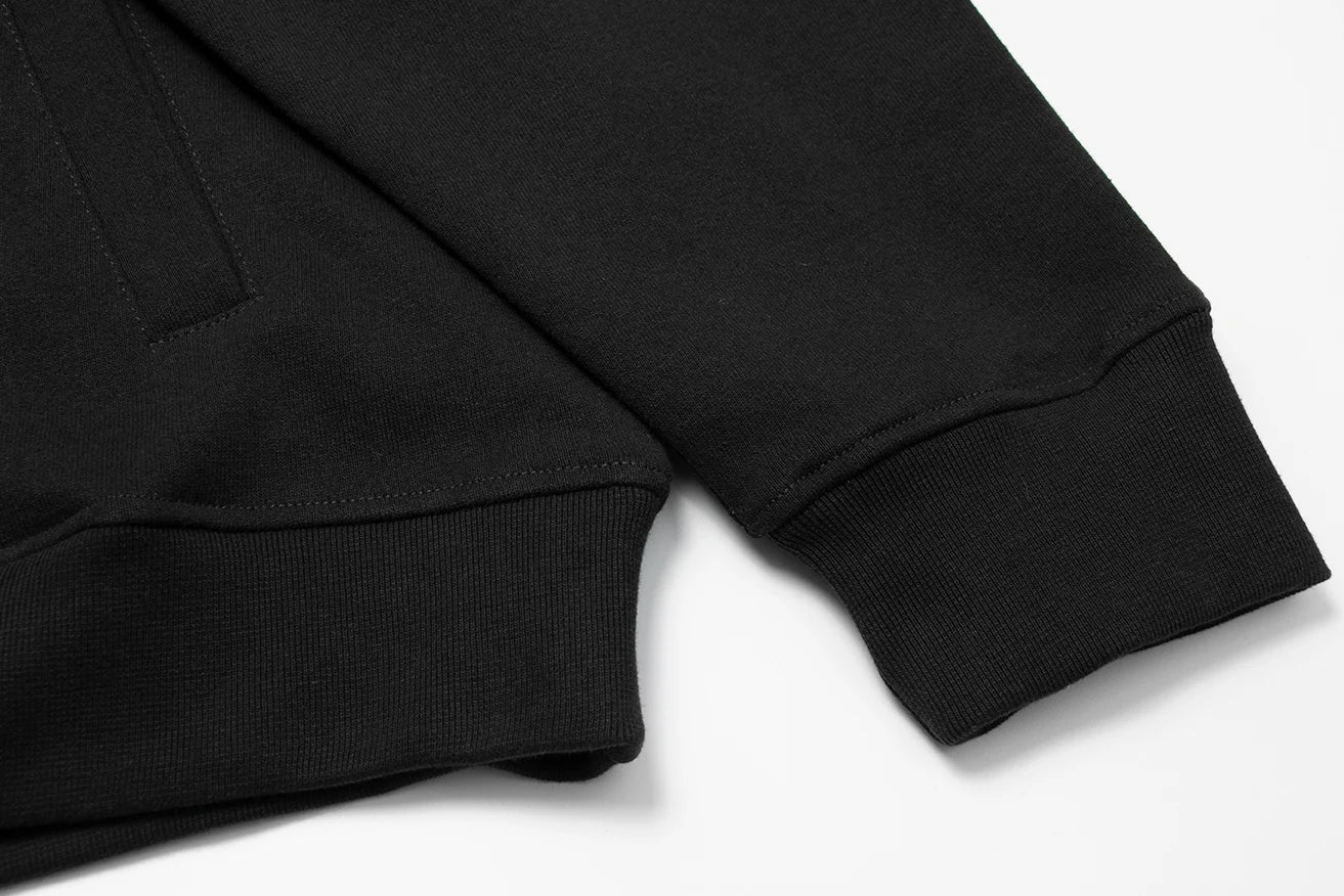 Tactical street hoodie with futuristic military influence