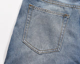 2024 european and american patchwork washed wide denim jeans y2k street wear splicing patches damaged flare pants jeans for men unique jeans style 265