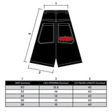 y2k jeans men women high waist wide wexwear graphic embroidered baggy jeans streetweartrouser harajuku black skateboard pants ripped baggy denim