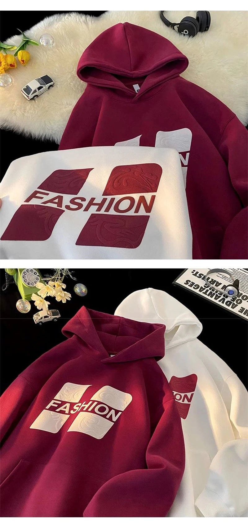 Autumn New Fashion Printed Hoody For Men Hip Hop Streetwear Fleece Pul