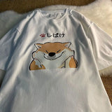 Gothic Graphic tee – Japanese New Summer Pure Cotton Cartoon Printed Short Sleeve