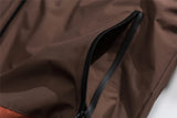 Hooded bomber nan urban windbreaker zip-up