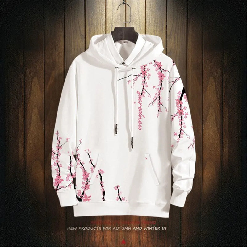 Fashion Hip Hop Dragon Hoodie Streetwear Men Casual Spring Autumn Clot