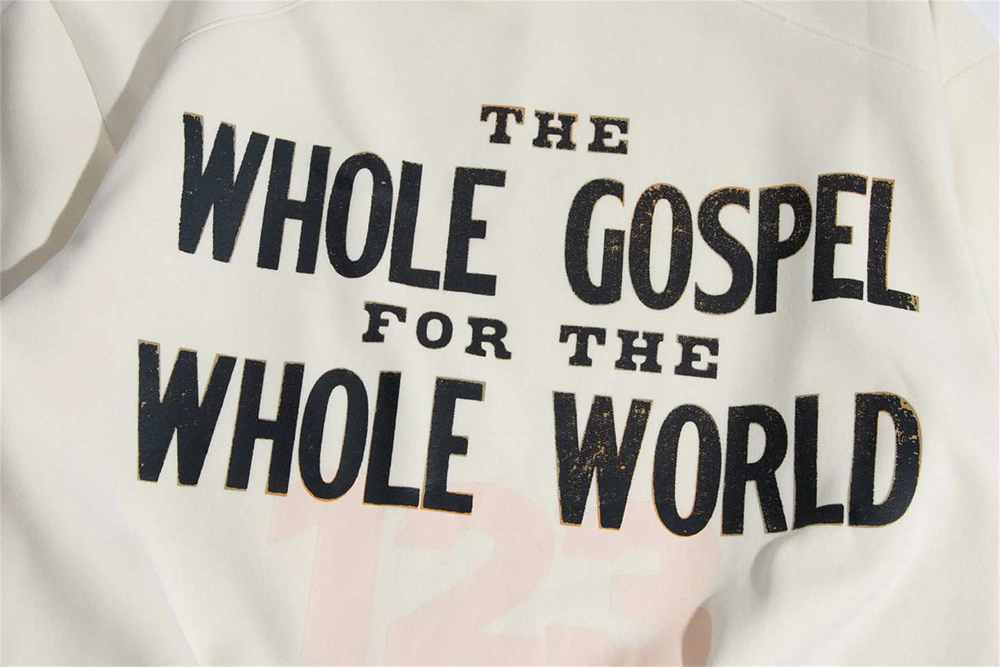 RRR123 Brand FASHION Jerry Same High-Street Print Gospel Cross Cotton Casual Long-Sleeved Roundneck Sweatshirt Pullover