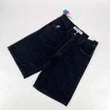 hip hop polar big boy women shorts american street y2k embroidery cartoon streetwear casual pants skate short women clothing unique shorts style 5231