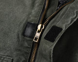 Urban quilted minimalist parka hooded vintage