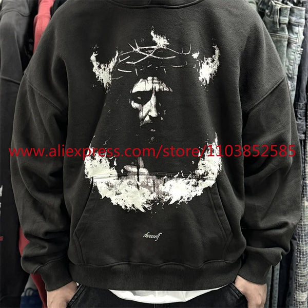 2024 American Vintage Heavy Weight Oversize Long Sleeve Hoodie High St