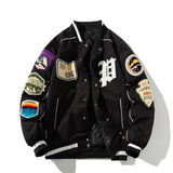 leather panel jacket, streetwear for men, men's streetwear fashion, oversized urban jacket, high quality cold-weather coat