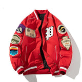 checkered bomber jacket, daily drip essential, men's streetwear fashion, oversized urban jacket, high quality cold-weather co