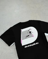 Cyberpunk Aesthetic print tee – European And American Trendy Brand Personalized Letter Print