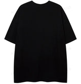 Y2k Chrome logo – Men Short Sleeve T Shirts Thorn Letter Print Tshirt High Str