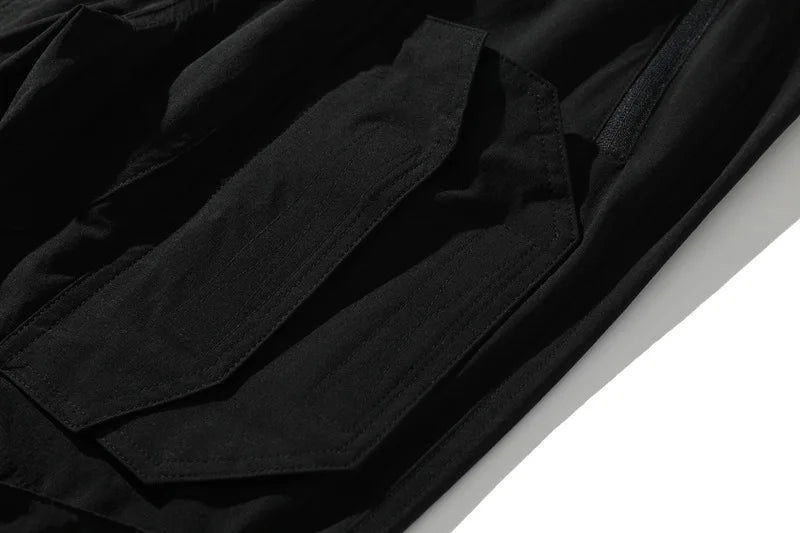 high new luxury men 2023 cotton under my car zip up comfortable nylon parkour sweat casual pants sports khaki cargo a05 unique cargo style 1658