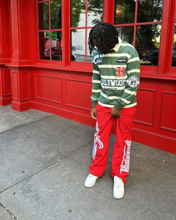trendy brand fashion personalized letter printed wide leg pants women y2k harajuku hip hop retro casual loose oversized trousers menswear bottoms